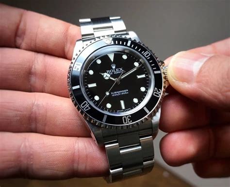 rolex submariner con datario o senza|no date submariner.